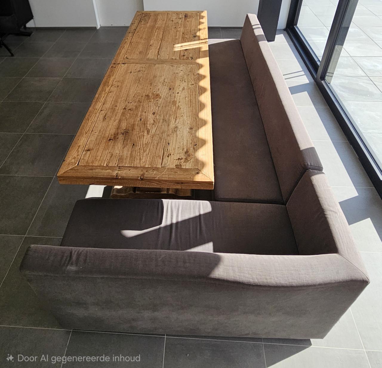 Kloostertafel houten tafel 3 meter