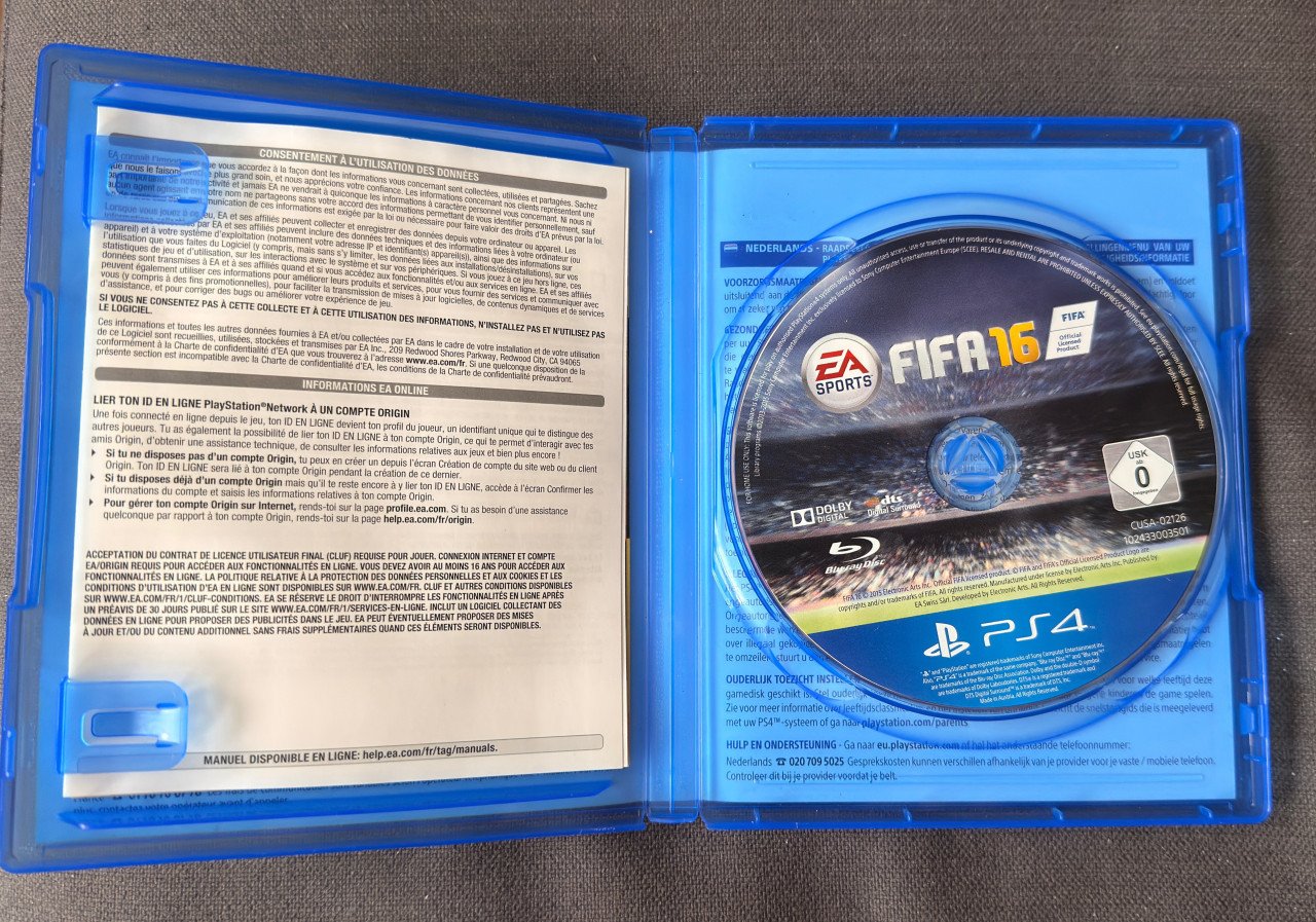 Fifa 15 en 16 voor PS4