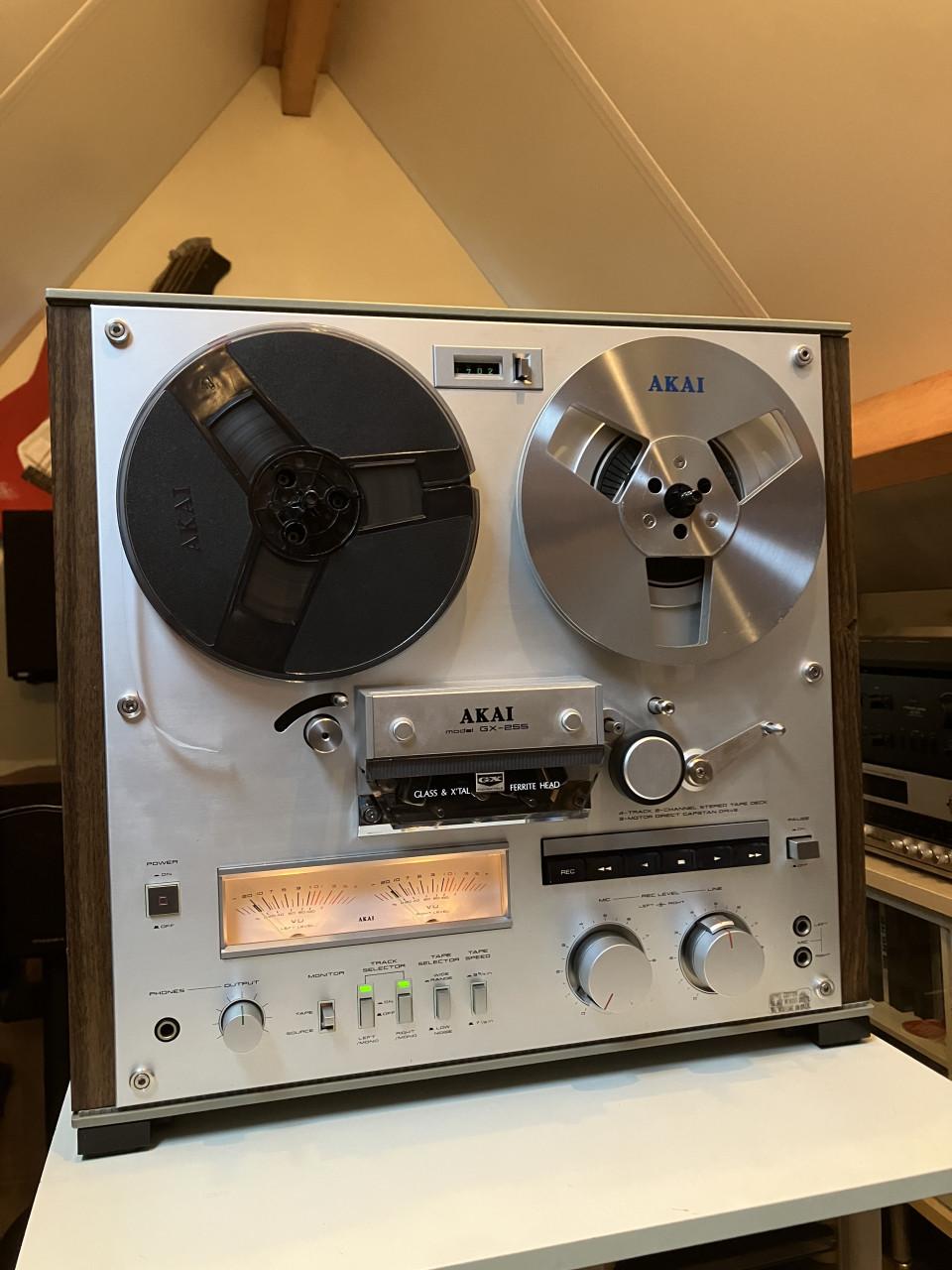 Akai GX-255 Direct Drive 3 motoren auto-reverse bandrecorder met garantie