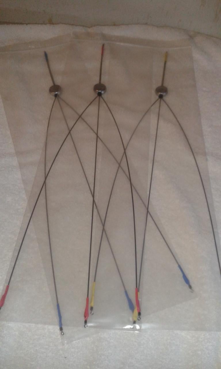 De Kippepoot onderlijn (licht verzwaard ) is er ook weer .