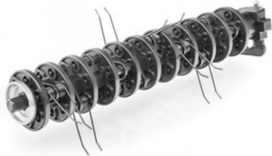 Verticuteermes en verluchtingsrol Wolf Verticuteermachine