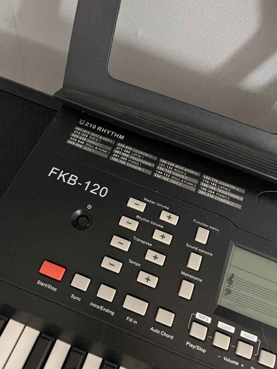 Fazley FKB-120 Starter Pack keyboard met statief