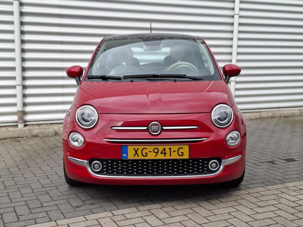 Fiat 500 twinair turbo collezione glazen schuifdak/nav/lmv