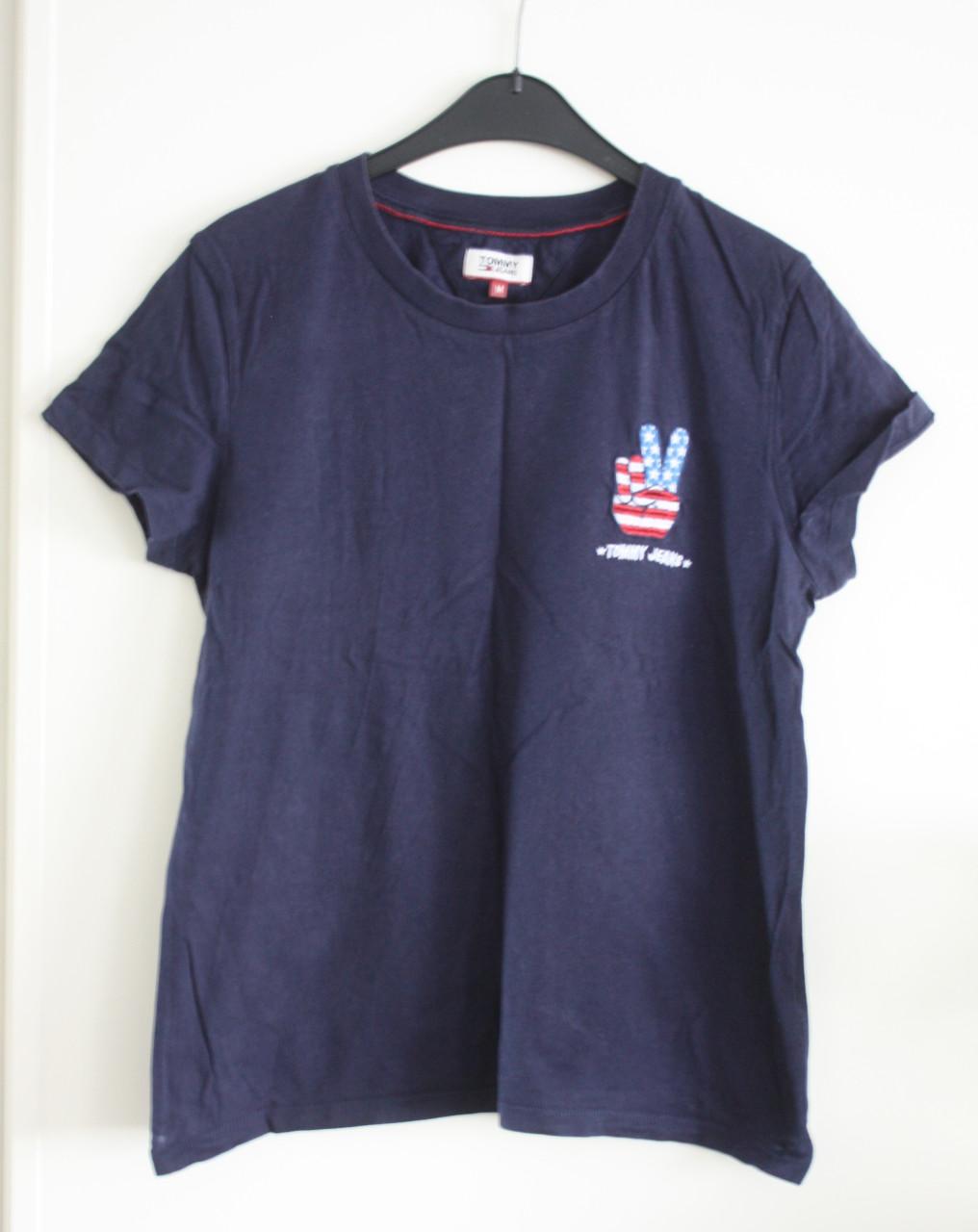 Blauw tshirt  maat m