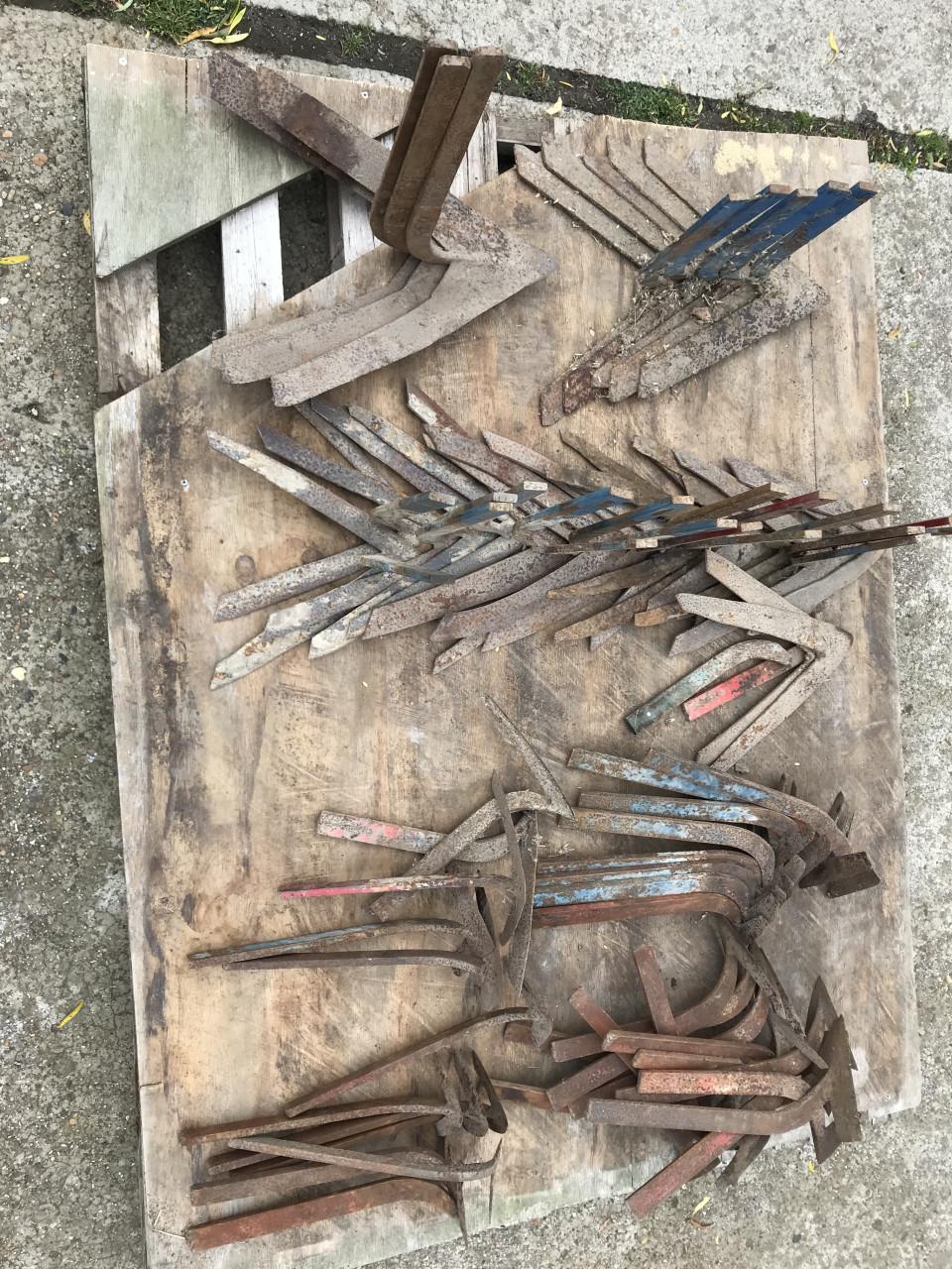 Schoffelmachine Steketee,Houten beluchtingskanalen, mechanische koeling enz