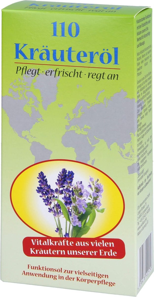 110 Kruidenolie - Kruidenplanten - Kräuteröl olie - 100ML - Massage Olie
