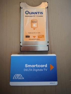 Ci module met smartcard Delta