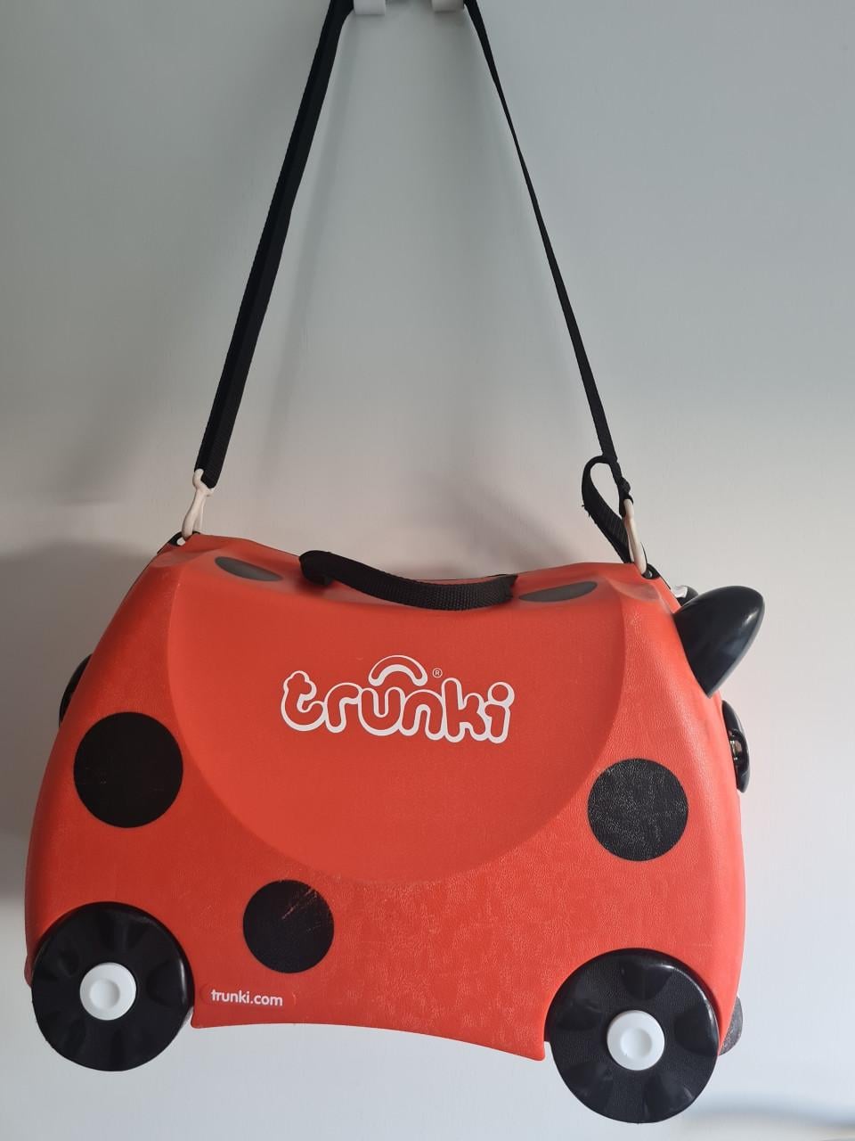 Trunki Kinderkoffer Lieveheersbeestje - Rood