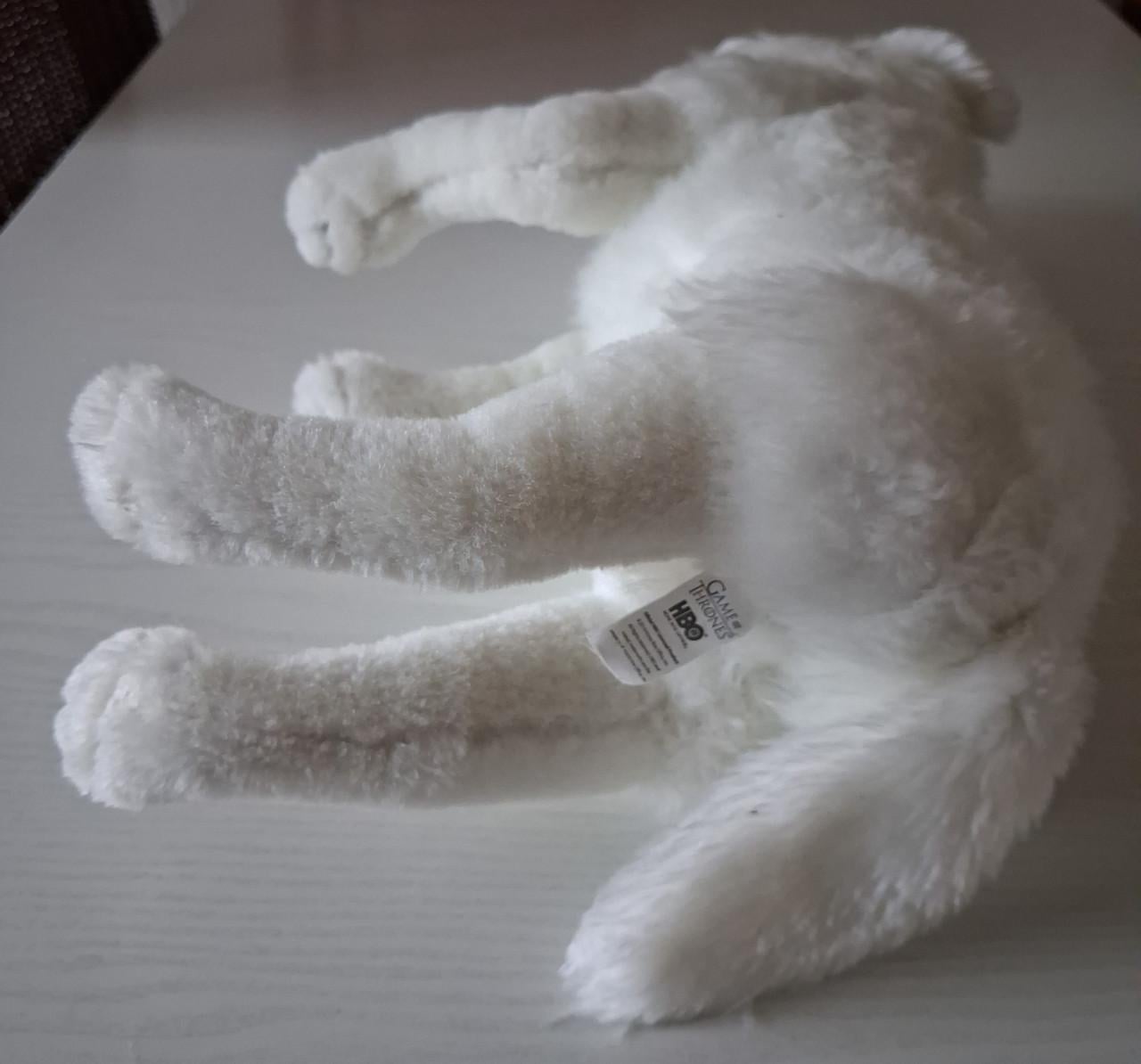 Game of Thrones Direwolf knuffel van Ghost