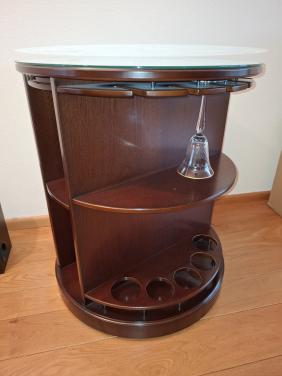 Drank en glazen carrousel