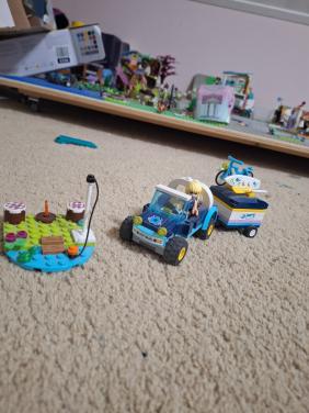 Lego Friends 41364, Stephanie's buggy en aanhanger, Leeftijd 6+