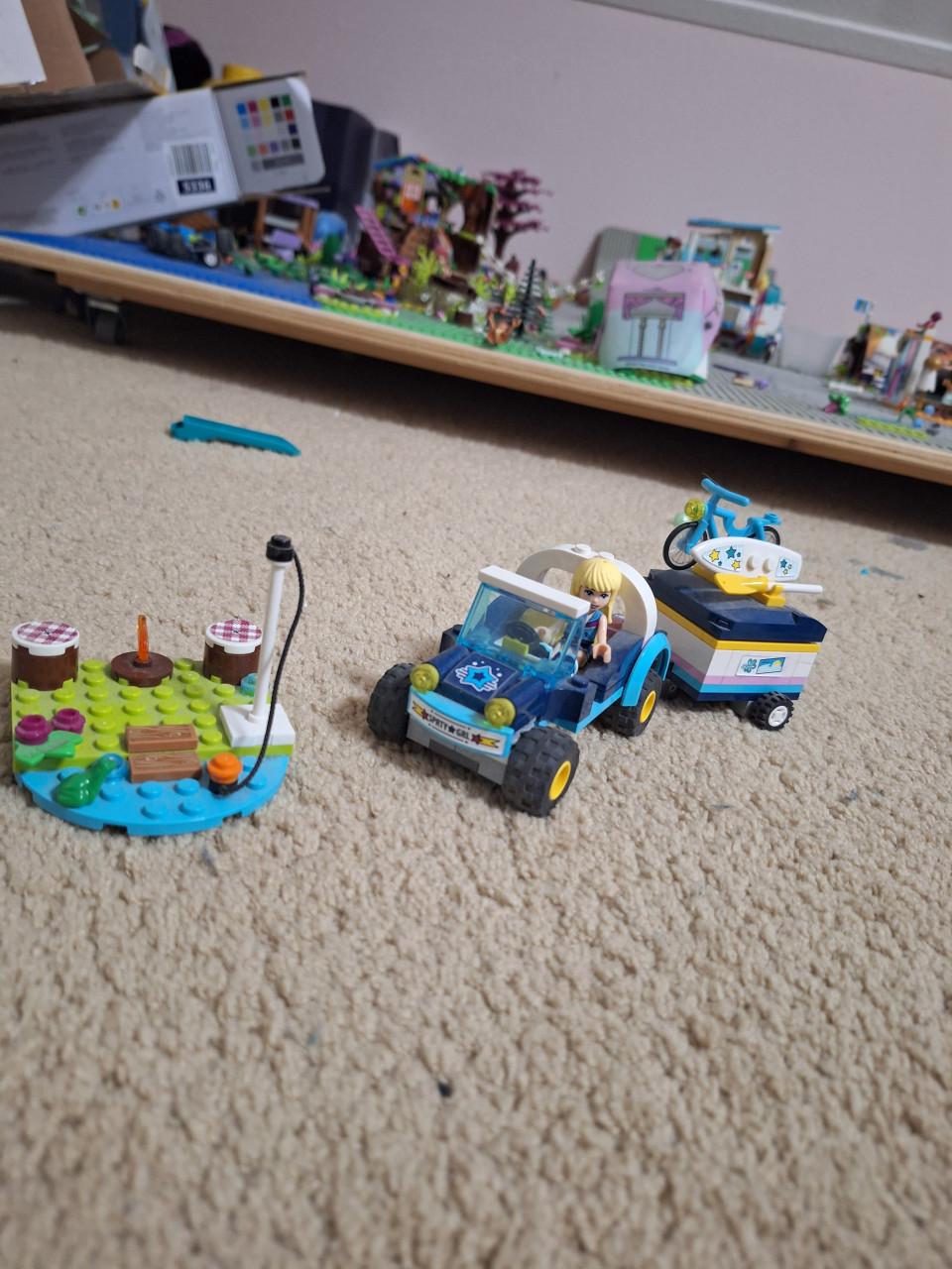 Lego Friends 41364, Stephanie's buggy en aanhanger, Leeftijd 6+