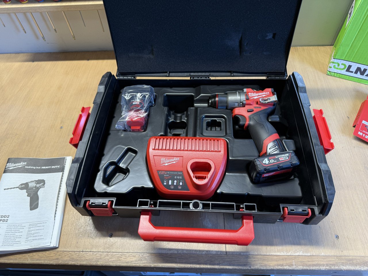 Milwaukee M12 FDD2-402X accu boormachine