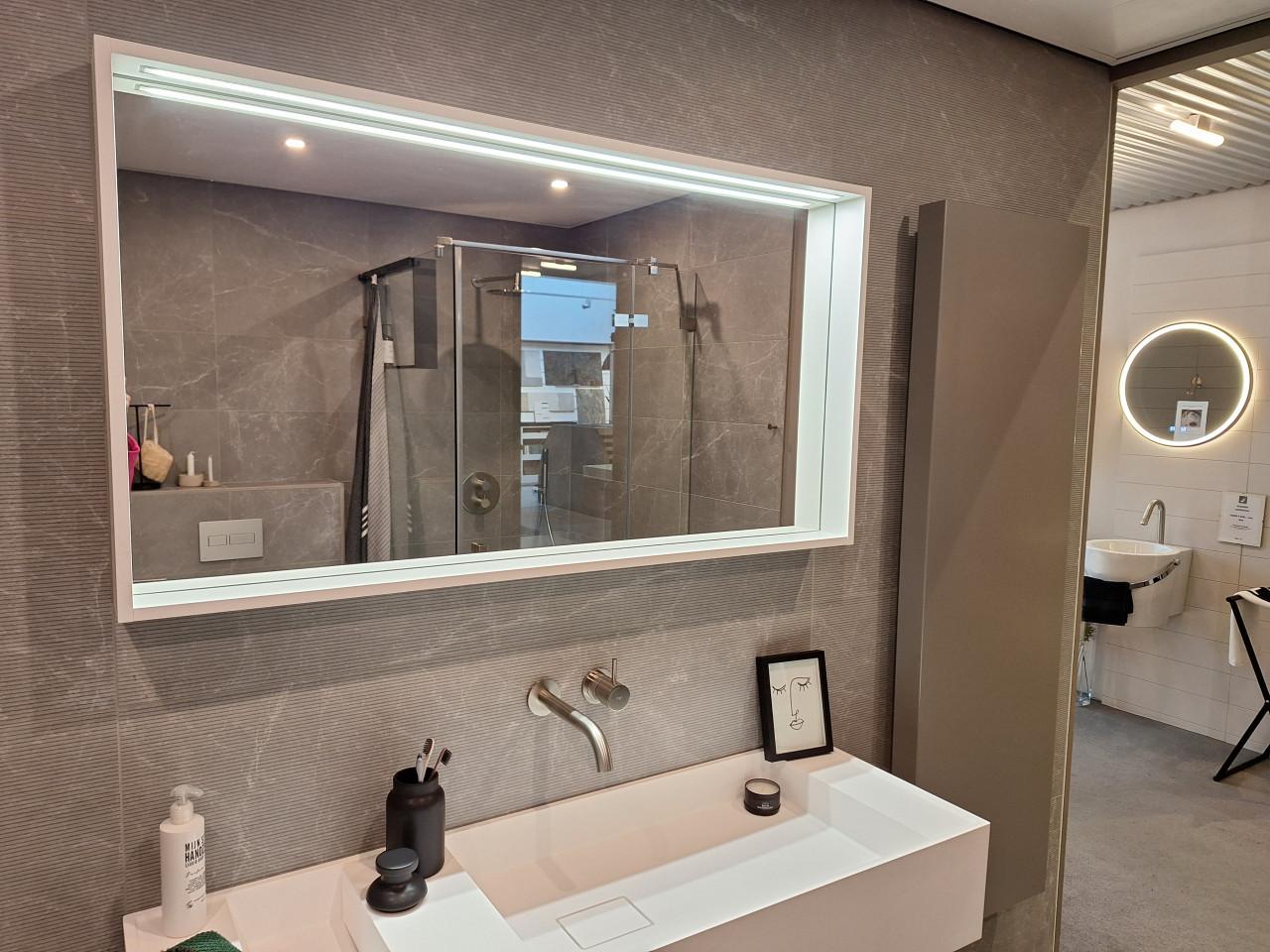 Spiegel met verlichting