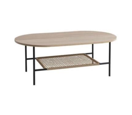 Salon tafel jysk groot ovaal