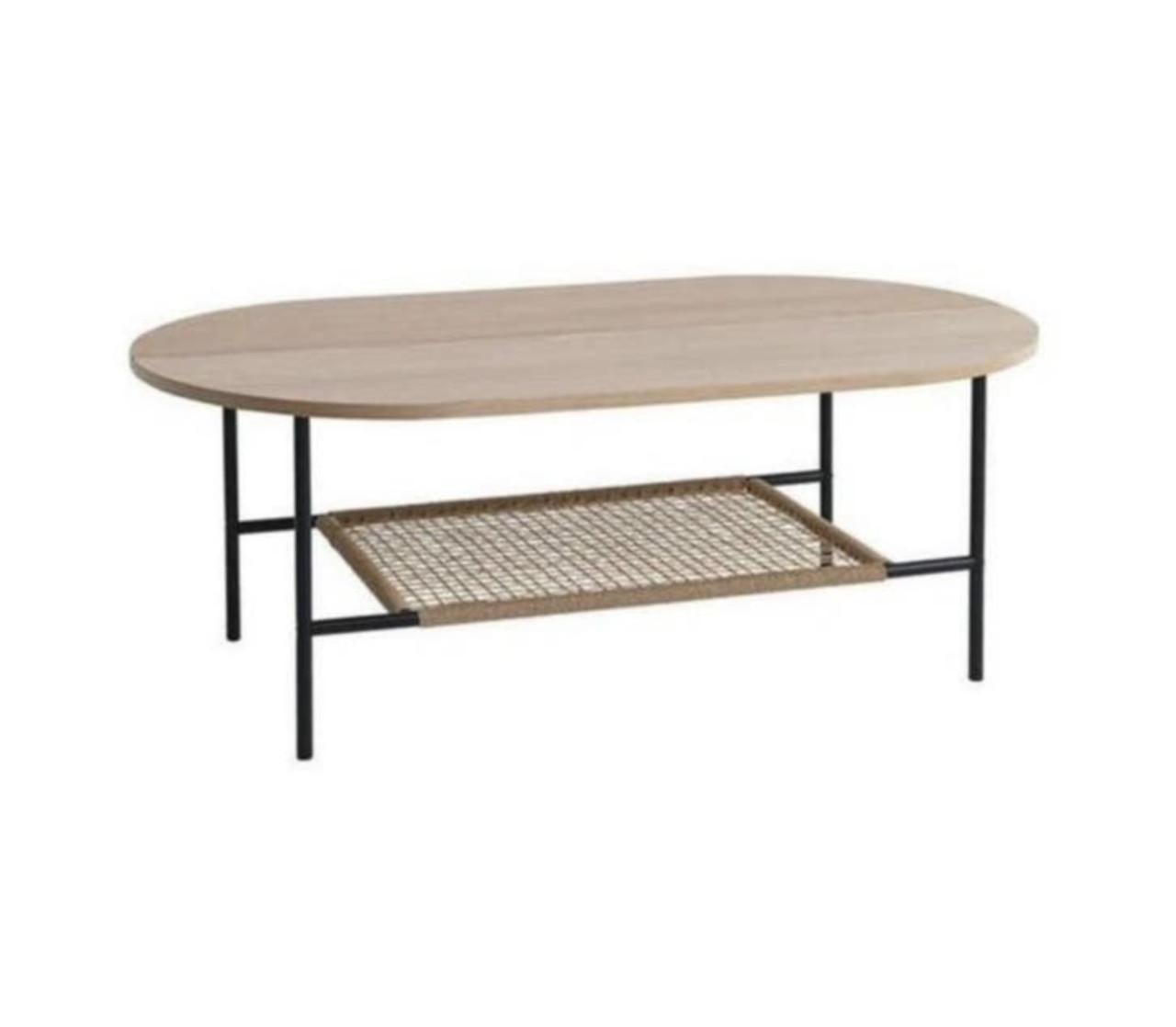 Salon tafel jysk groot ovaal