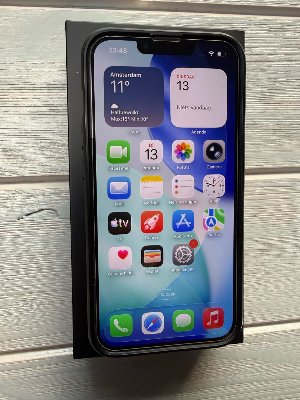 Prachtige Apple iPhone 13 Pro 128 GB Goud – Krasvrij!