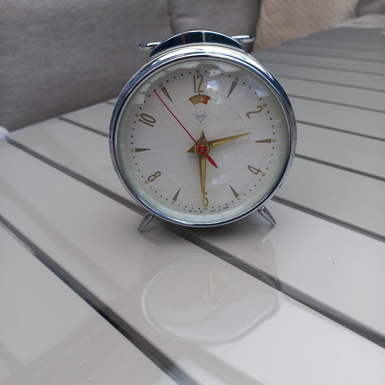 1960's Vintage Shanghai Diamond wekker.