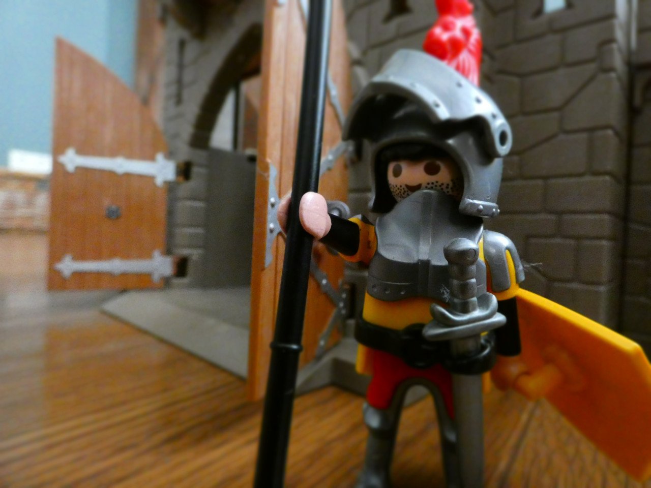 Playmobil kasteel leeuwenridders