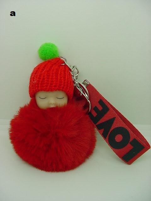 Pom-Pom Sleutelhangers