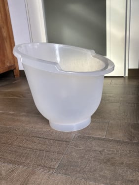 Baby badje - tummy tub - €6,-