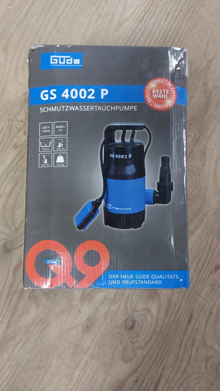Nieuwe Gude vuilwater dompelpomp