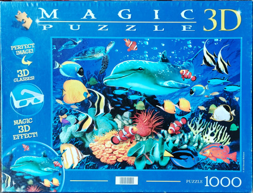 Magic 3D Puzzel 1000 stukjes