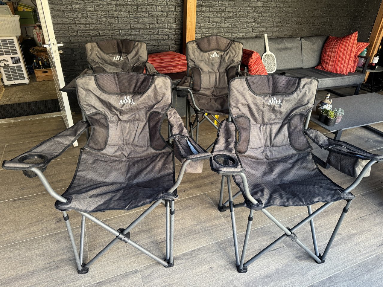 Te Koop 4 Obelink Strong Folder Camping Vouwstoel.