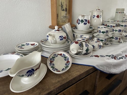 Boerenbont servies