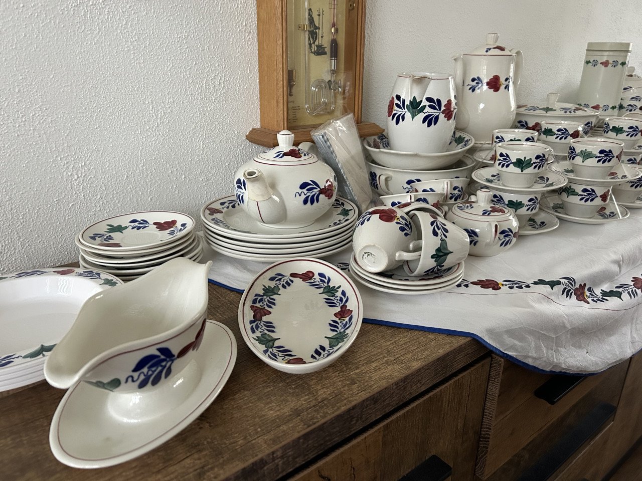 Boerenbont servies