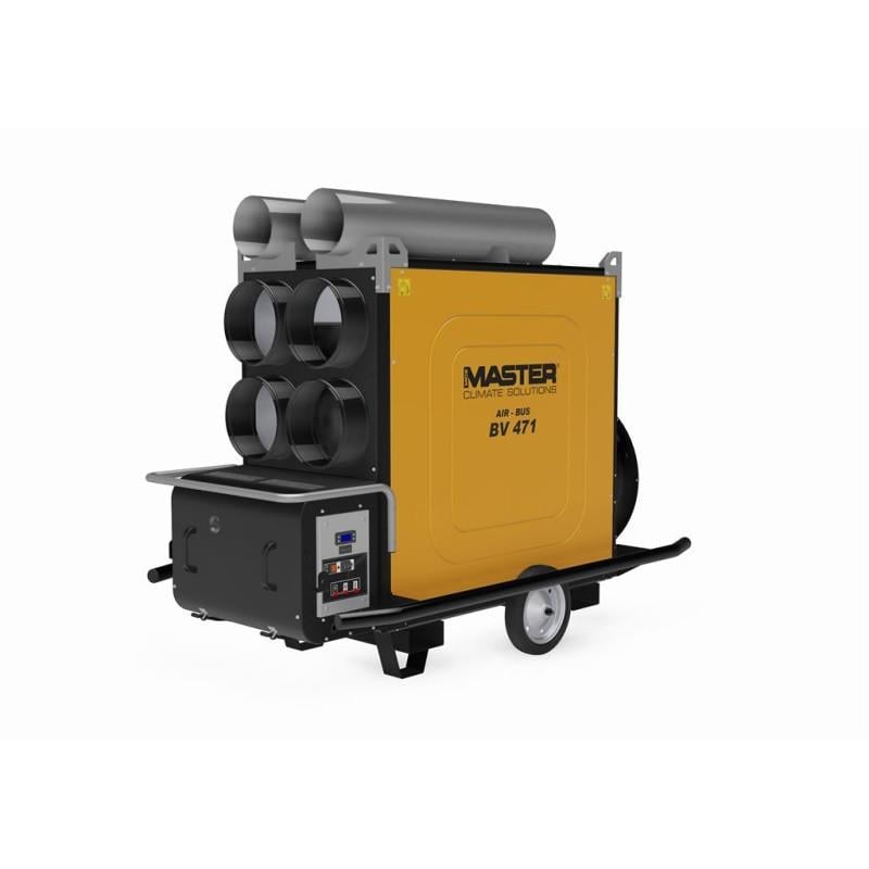 Honderden werkplaatskachels en terras verwarmers