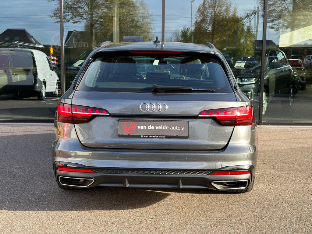 Audi A4 avant 40 tfsi 204pk s-tronic s-line | led | black optiek | virtual 