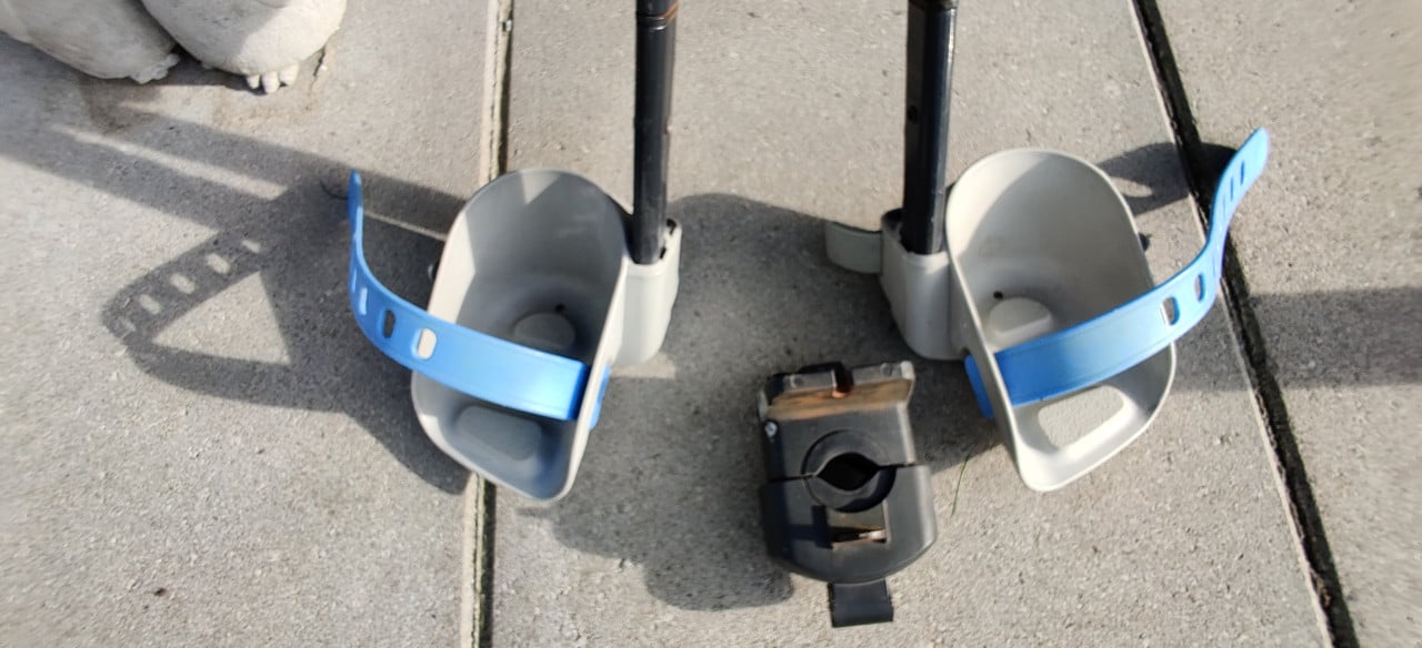 Yepp fietstoeltje voor met windscherm