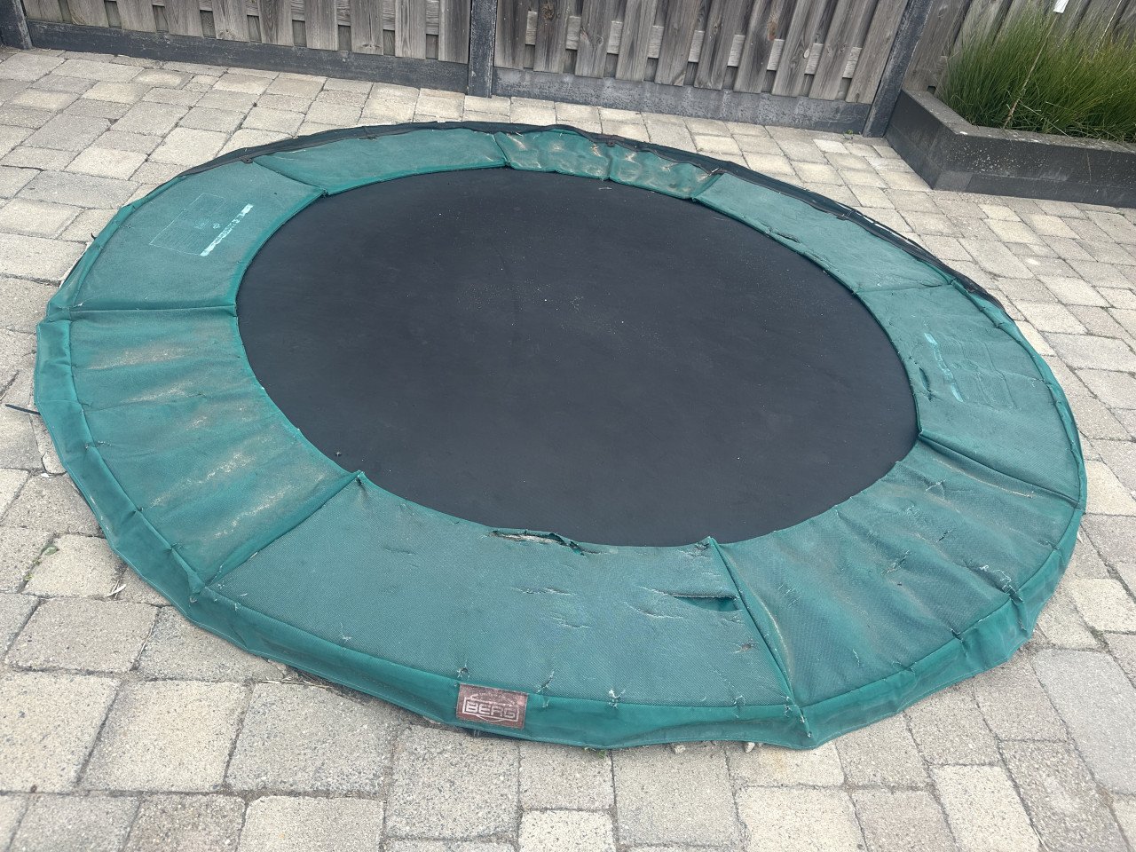 Inground Berg trampoline 270 cm