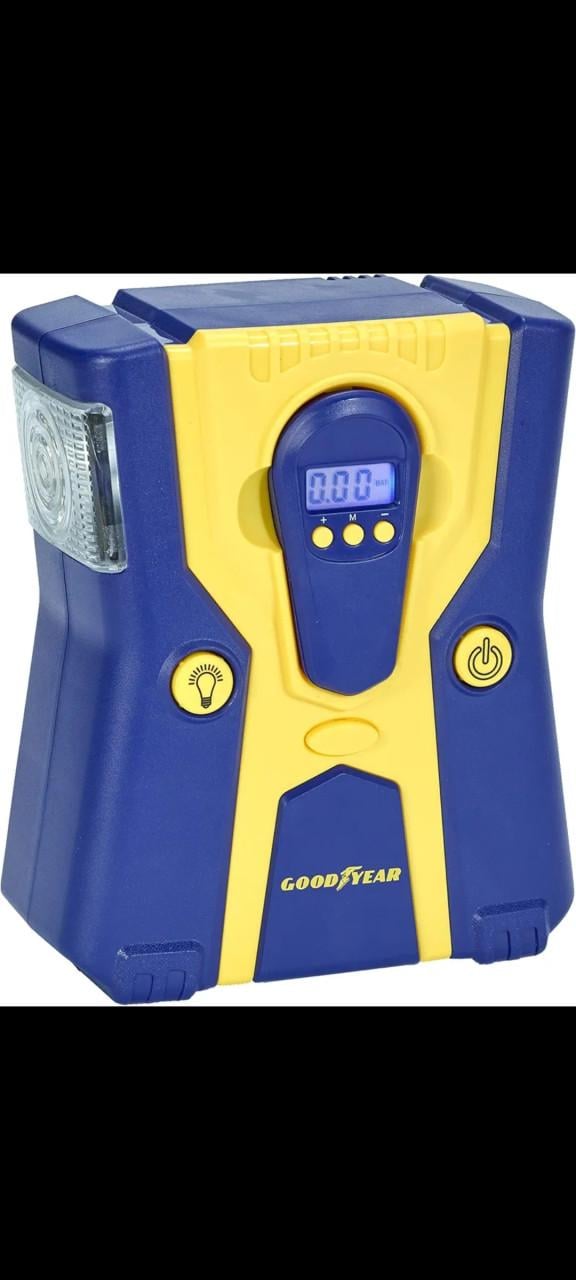 Nieuwe Goodyear compressor voor onderweg