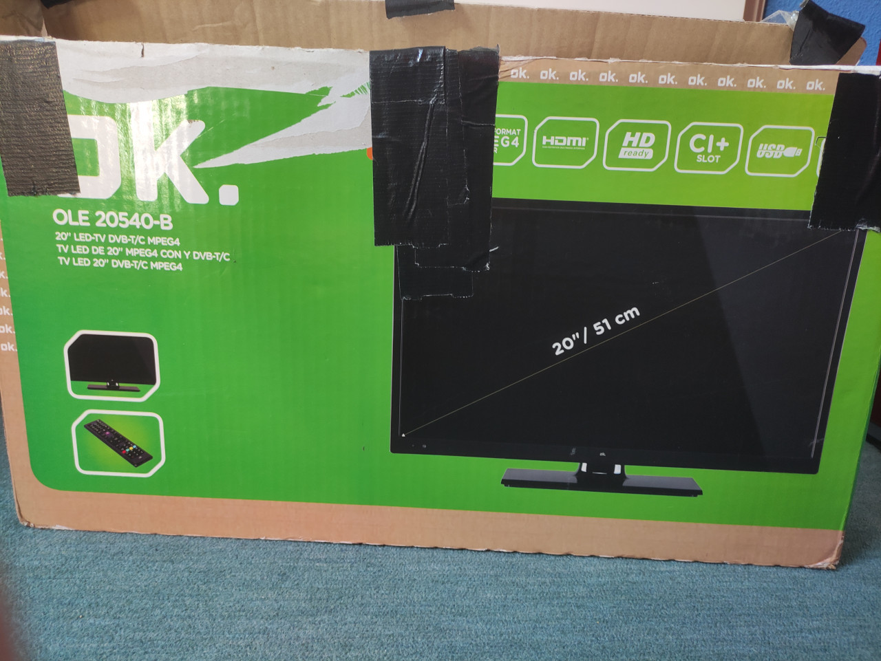 20 inch televisie in prima staat