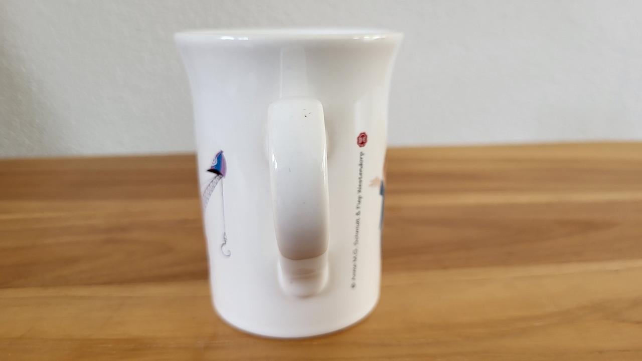Staffordshire voor Douwe Egberts Pluk van de Petteflet mok