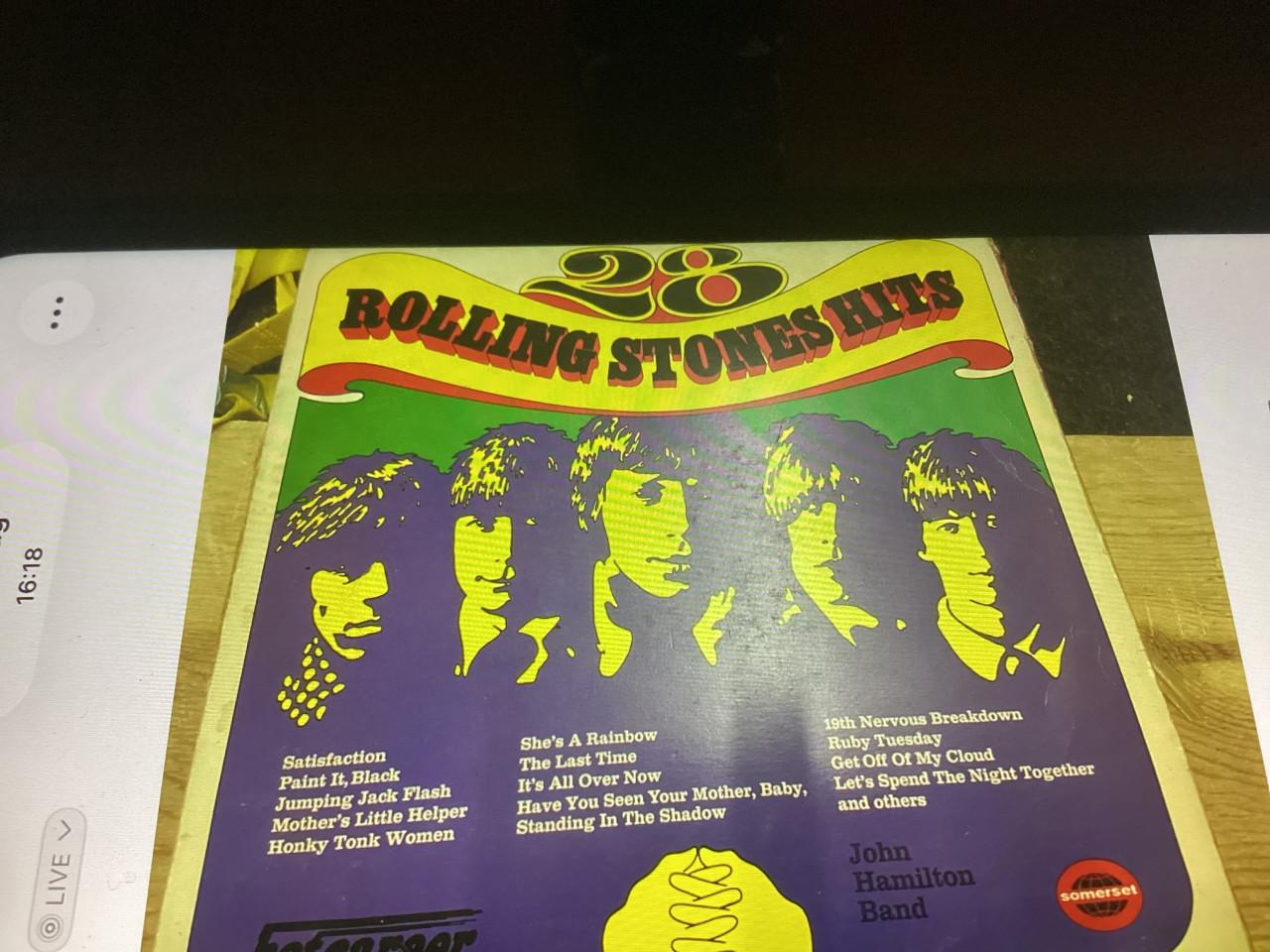 LP 28 Rolling Stones hits.