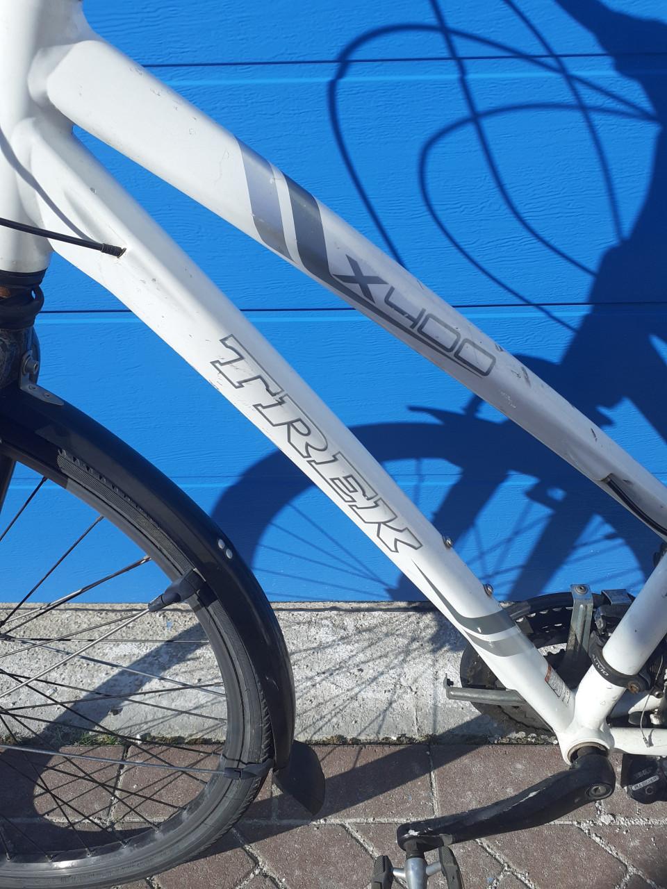 Dames Sportfiets TREK wit 21-versnelling & GAZELLE 2 x