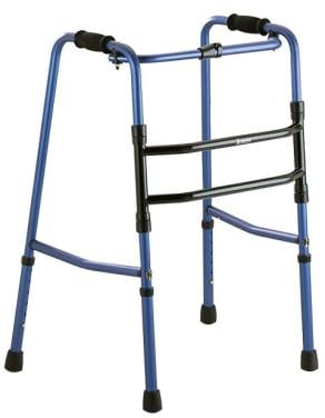 Opklapbaar en in hoogte verstelbaar looprek