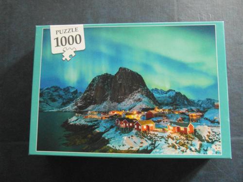 Puzzel "Het Noorderlicht" 1000 stukjes.