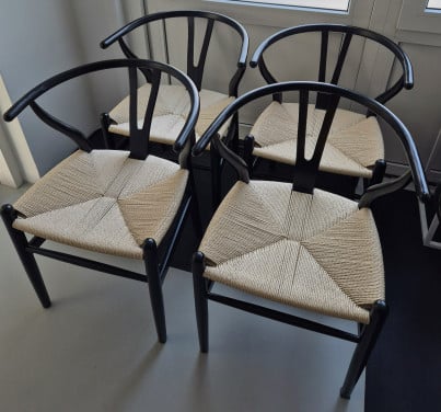 Whisbone design eetkamerstoelen 4x