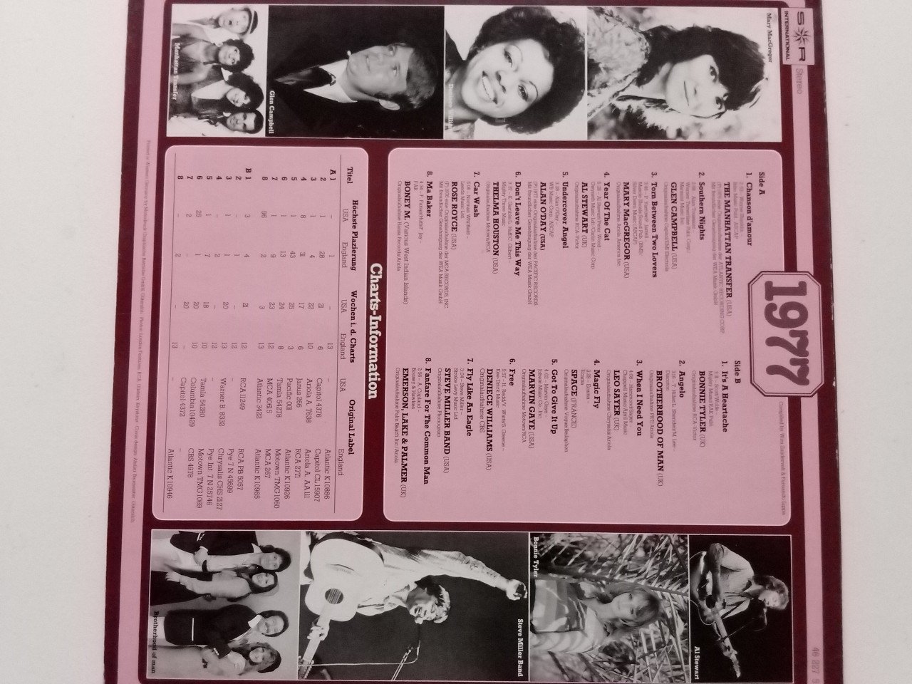 4 jaren 70 lp's o.a. Abba en Dance Classics