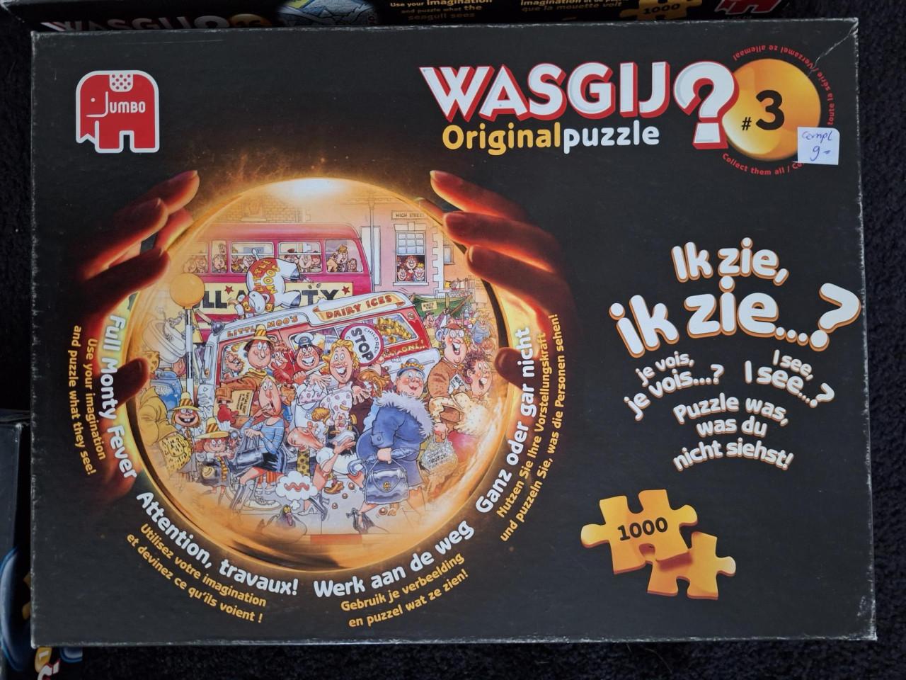 Diverse Wasgij puzzels 2 stuks € 16,00