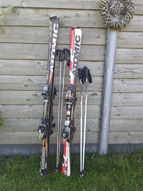Atomic 170 cm Supercross Heren Ski's (+gratis dames latten)