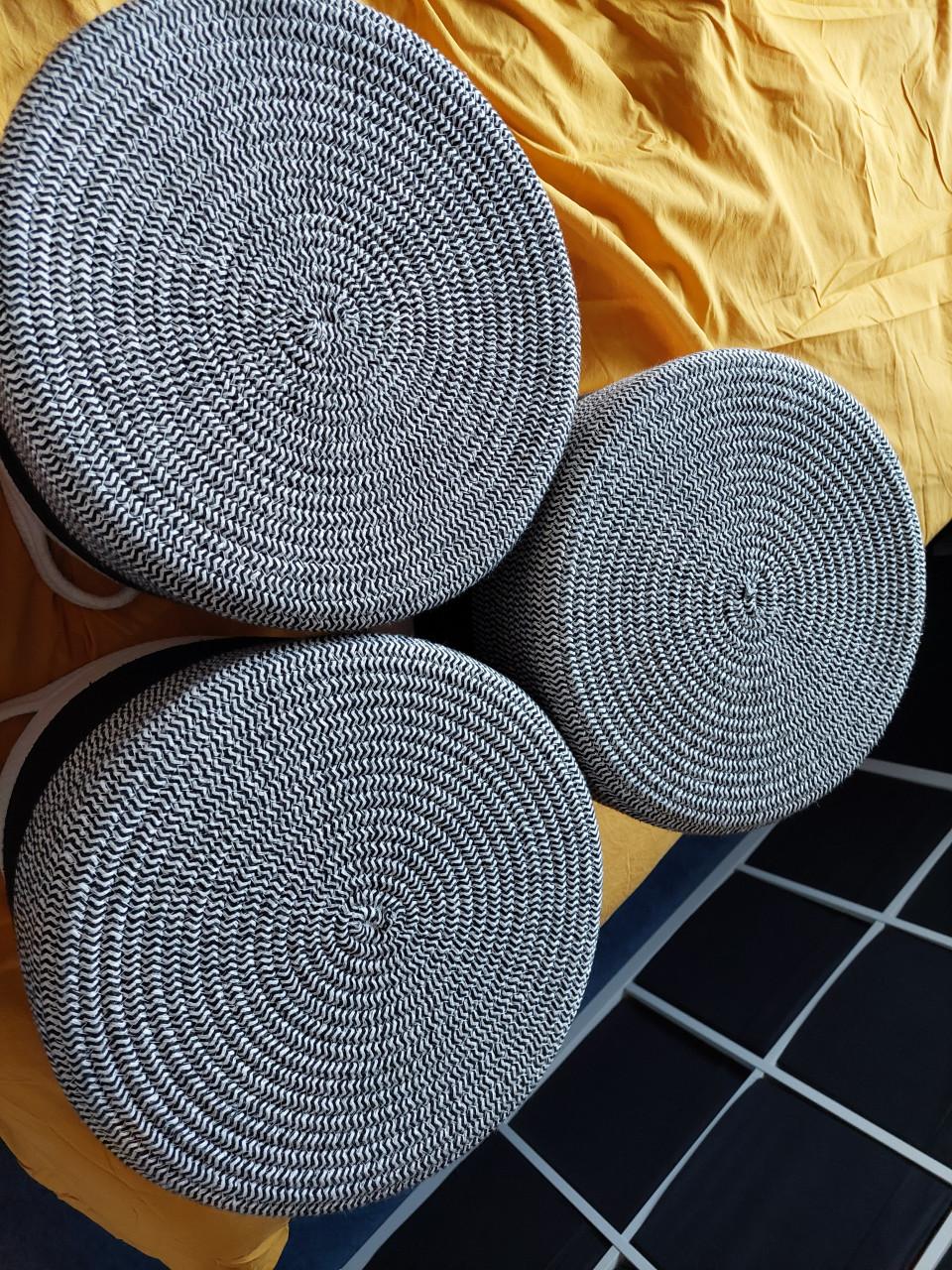 3 mooie grote opbergmanden