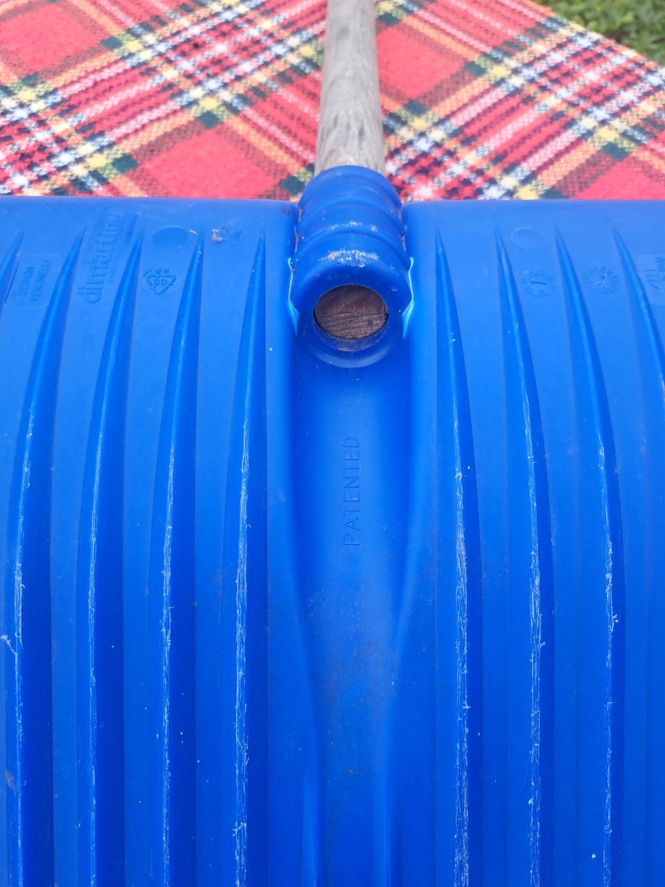 Kunststoffen voerschuif / sneeuwschep!