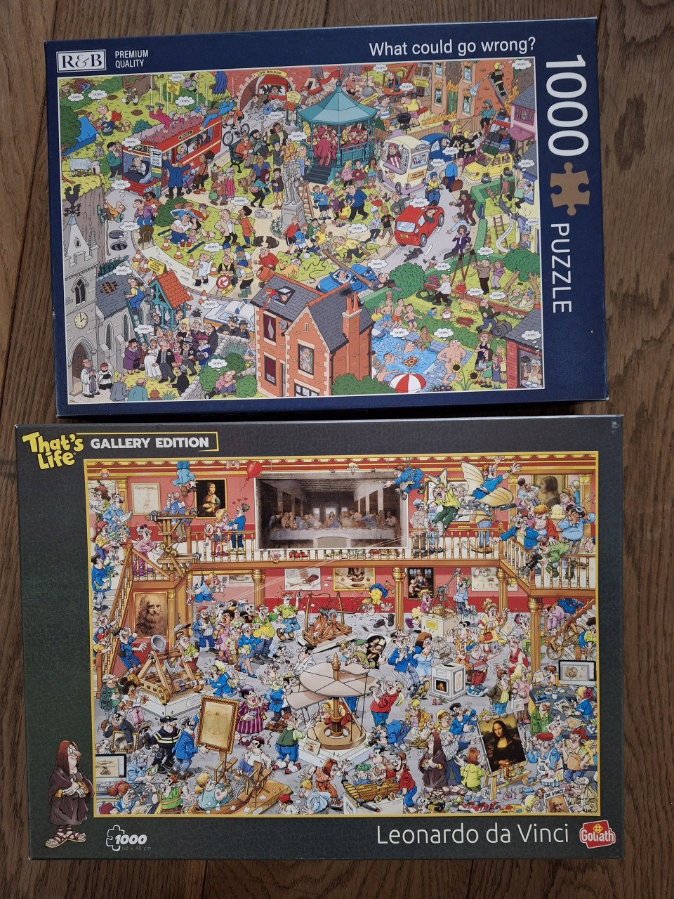 Heel veel WASGIJ en VAN HAASTEREN puzzels, 5 euro per puzzel