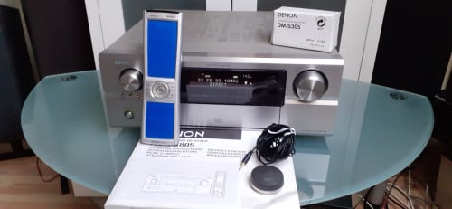 Denon avr-3805 reciever met afstandbediening nieuwstaat