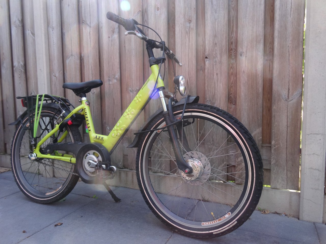 Gazelle A.T.V. 24 inch meisjesfiets 3 versnellingen